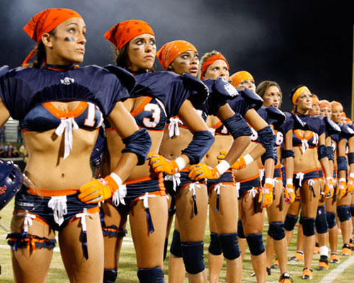 Silk and Lookies Lingerie Football. 