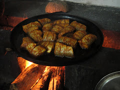 Bangada fry on wood Fire