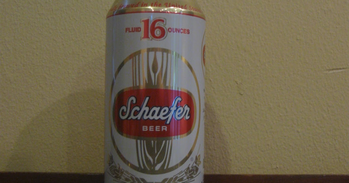 Doing Beer Justice Schaefer Beer