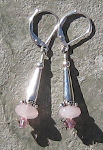 Bali Silver with Rose Quartz and Crystal