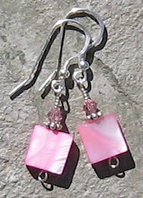 Pink Shell Earrings