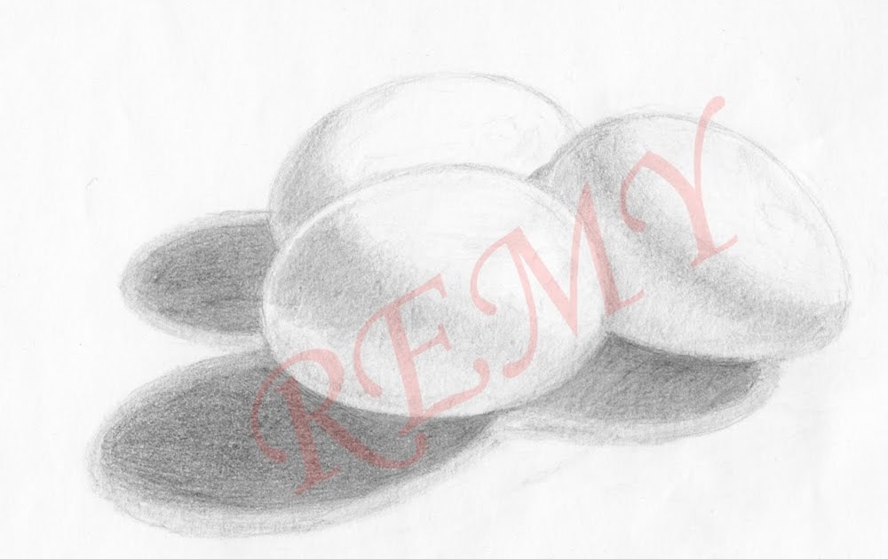 The Art of Remy: Assignment #1 - Shaded Eggs