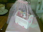 Baby shower pastası