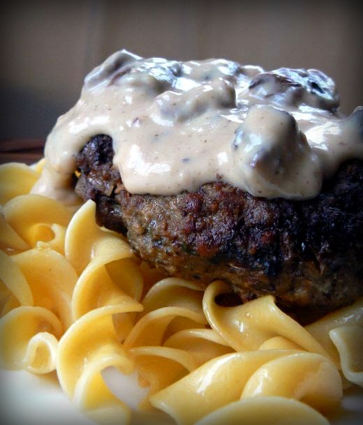 MIH Product Reviews & Giveaways Hamburger Patties with Mushroom Gravy