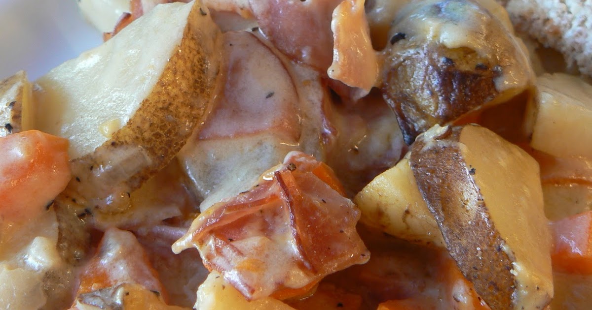 MIH Recipe Blog Remember my Mom's Potato, Ham and Carrot Casserole?