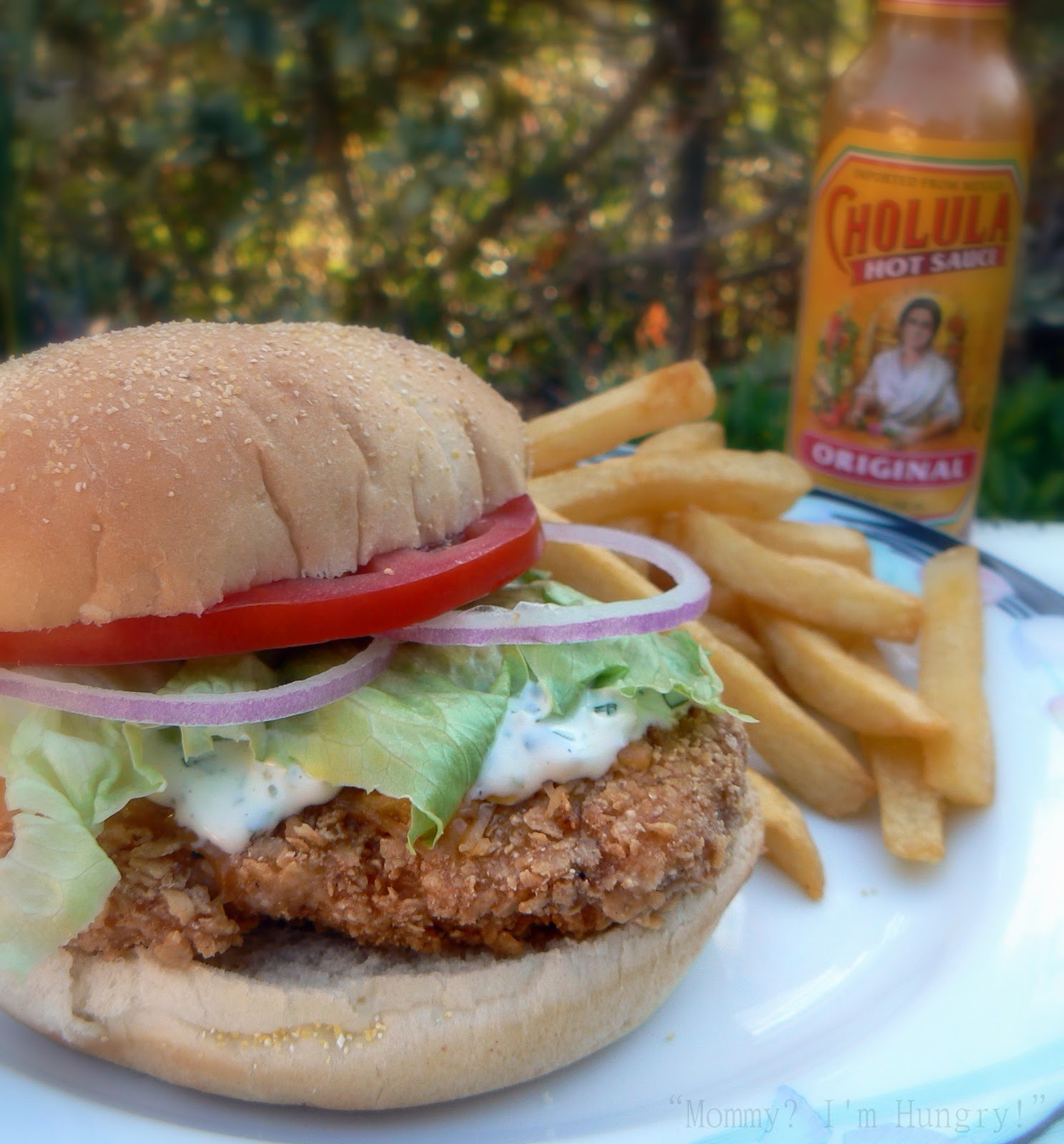 MIH Recipe Blog Spicy Chicken Sandwiches with CilantroLime Mayo