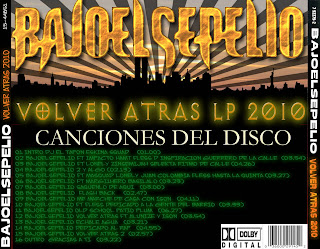 Bajo El Sepelio - Volver Atras 2010 PARTE+ATRAS+CD