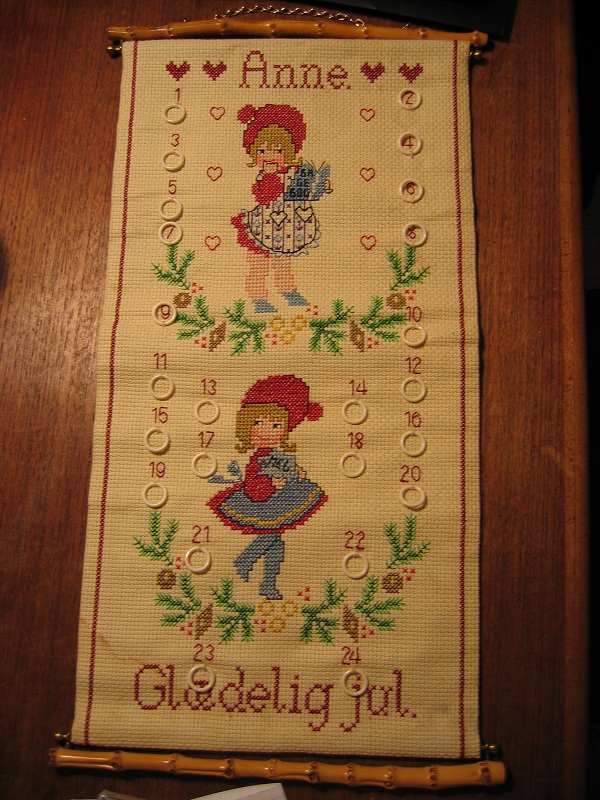 Fru And strik Jul og broderi