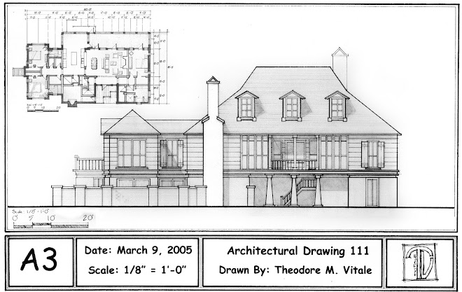 Hand Drafting - Private Residence