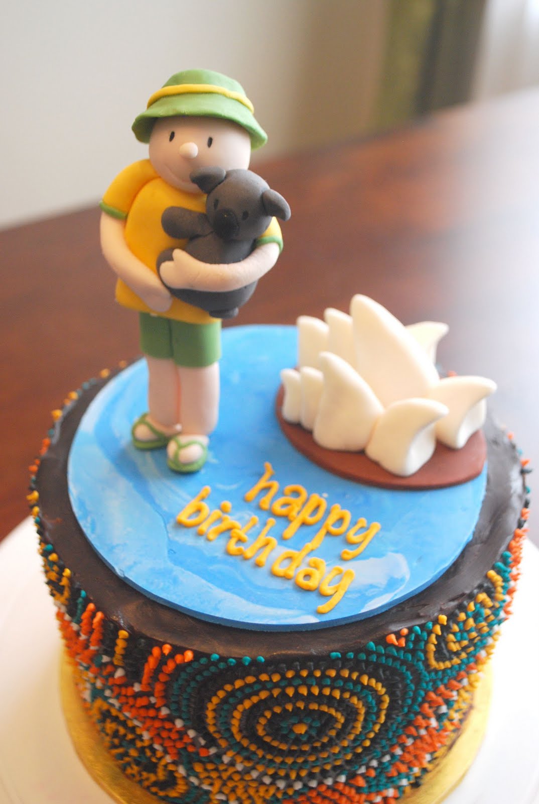 i eat sweet Australia Cake!!