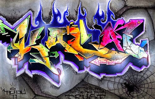 New Graffiti Art How To Make Graffiti Alphabet 3 Dimensions In