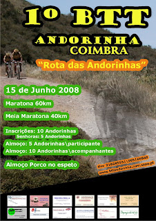 1º BTT Andorinha - Coimbra
