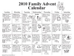 2010 Family Advent Calendar
