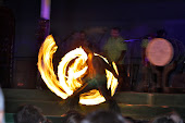 Fire dancers