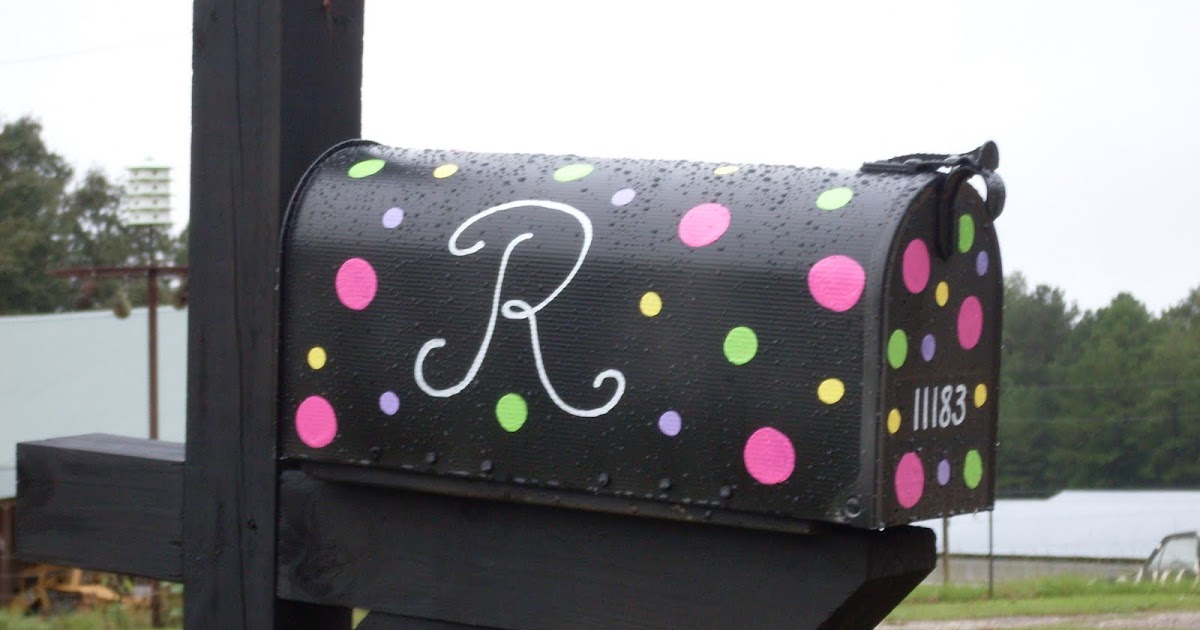 Spotted Creations Hand Painted Mailboxes