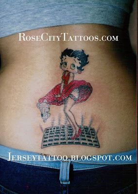 Betty Boop Tattoo