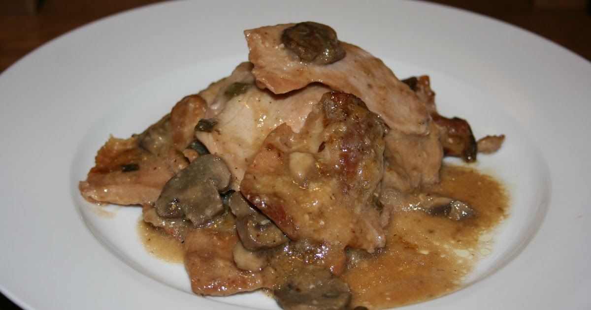 CrockPot Veal Marsala Recipe A Year of Slow Cooking
