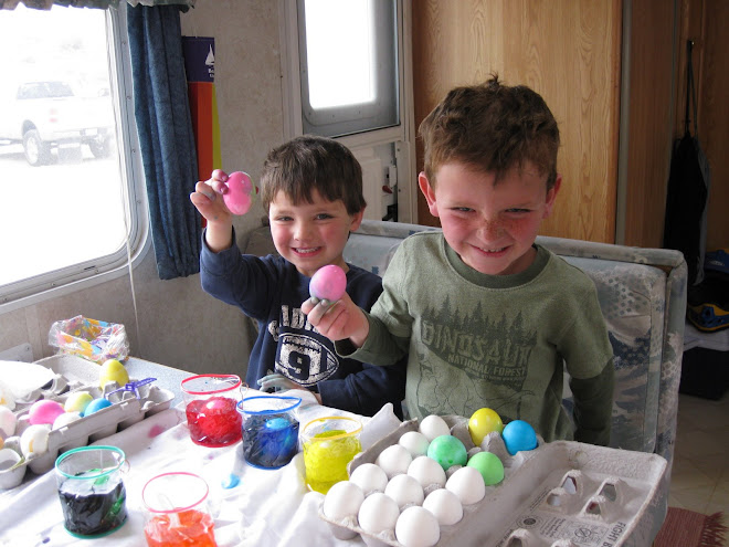 Painting Easter Eggs