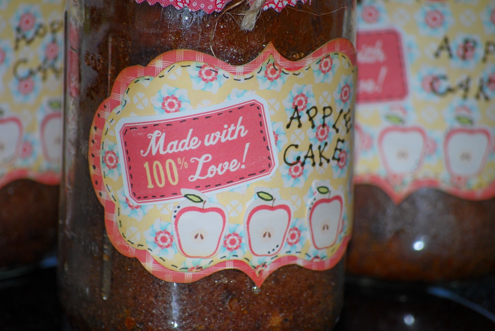 FLIP FLOPS AND POPTARTS Apple Cake in a Jar Recipe 3 and My First