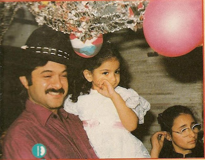 Sonam Kapoor Childhood Photos