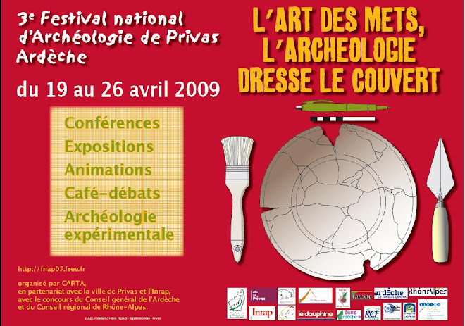Festival National d'Archéologie de Privas 2009 : "L'art des mets"