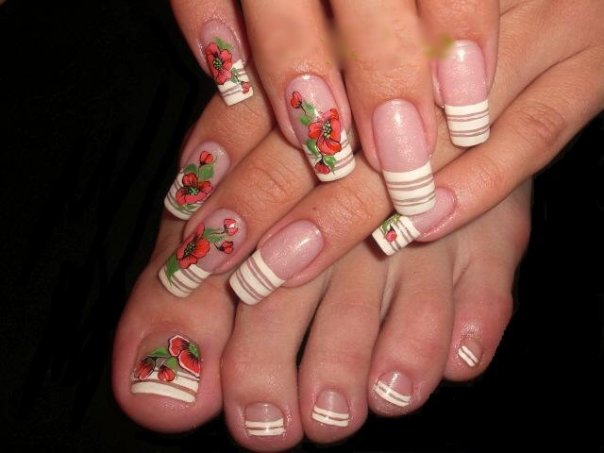 Nail art seems to be catching on in fashion lately