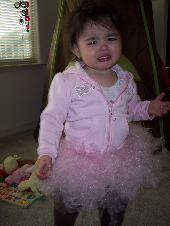 Yeah - not so happy about the tutu
