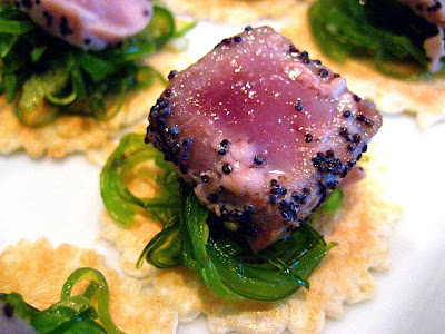 Seared Tuna Appetizer