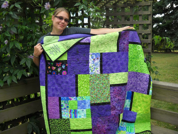 Genna with Quilt