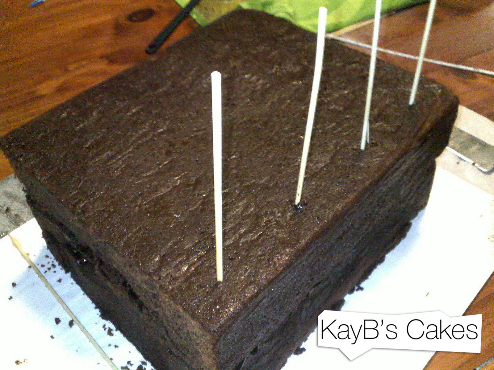 KayB's Cakes The Shoe Box. Tutorial Part One The Box