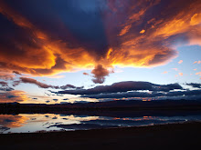 Sunset over Lake McIntosh