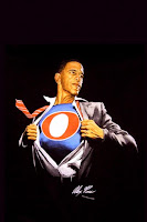Obama as superhero