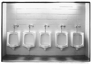 Row of urinals