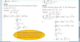 E Learning Matematika Integral Parsial Substitusi