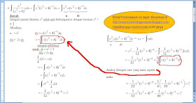 E Learning Matematika Integral Parsial Substitusi