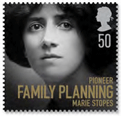 british govt chooses hitler-loving abortion movt pioneer for stamps