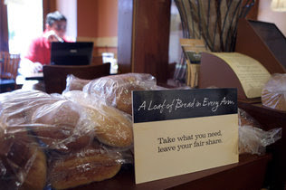 'pay what you want' at new non-profit panera