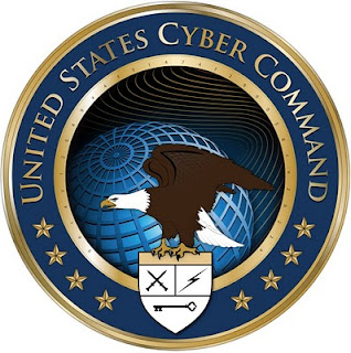 crack the code in cybercom's logo