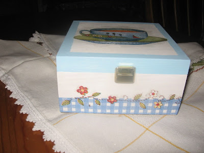 caixa de chá