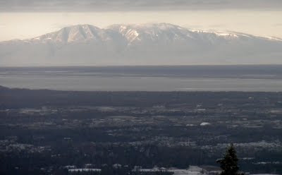 Mt. Susitna in Anchorage Alaska