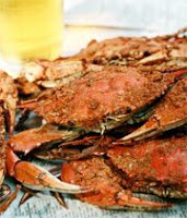 crabs and beer