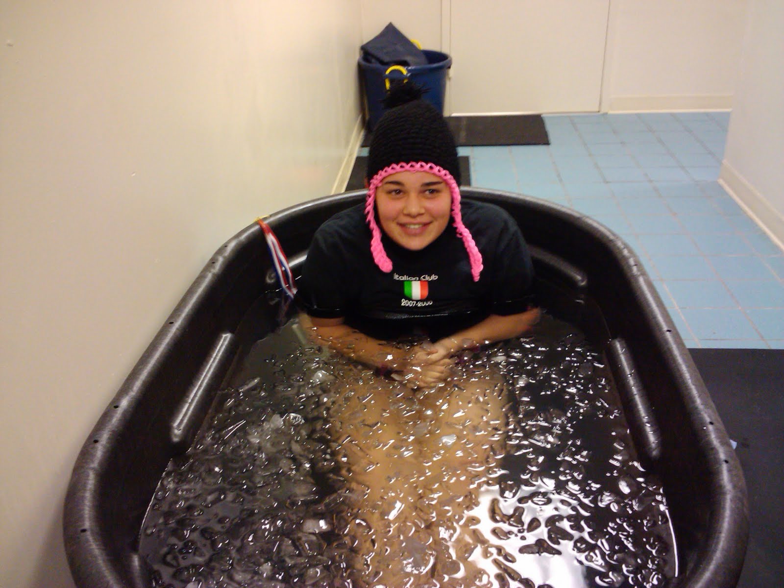 sports ice bath
