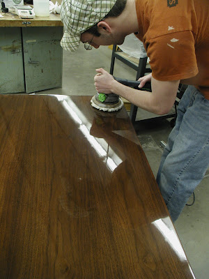 gloss wood finish finishing 1026 advanced buffing