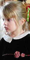 my niece Ally, eyes wide with wonder