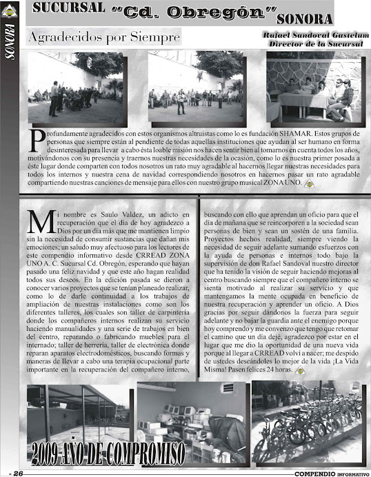 Sucursal Cd. Obregón, Sonora, Directo: Rafael Sandoval Gastelum