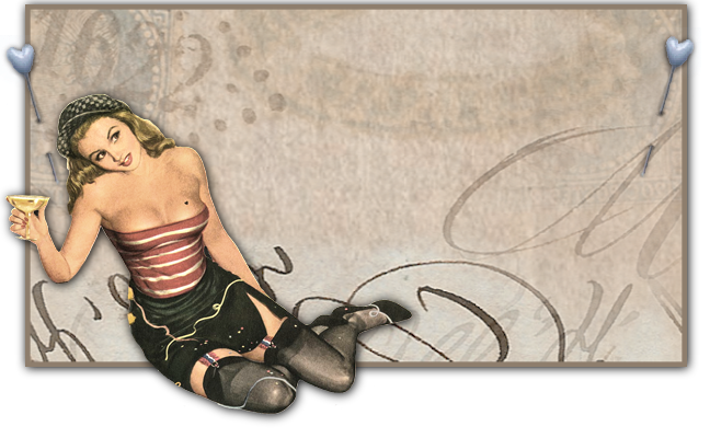 pinup footer scrapbooking