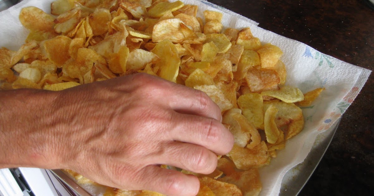 Holes In My Jeans Homemade potato chips