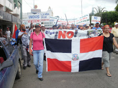 MARCHA CONTRA LA BARRICK GOLD