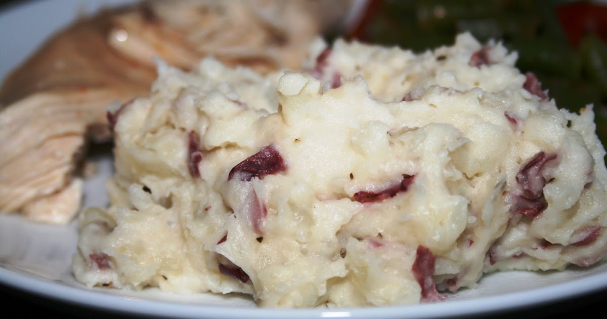 My Happy Meals Mashed Red Skin Potatoes