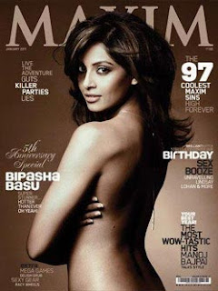 Bipasha Basu Topless Maxim Photo